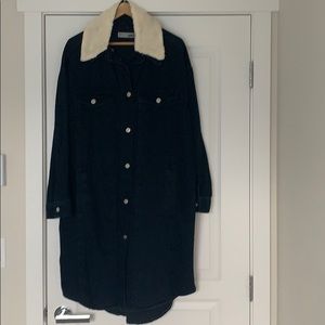 Denim shirt/ coat from TOPSHOP